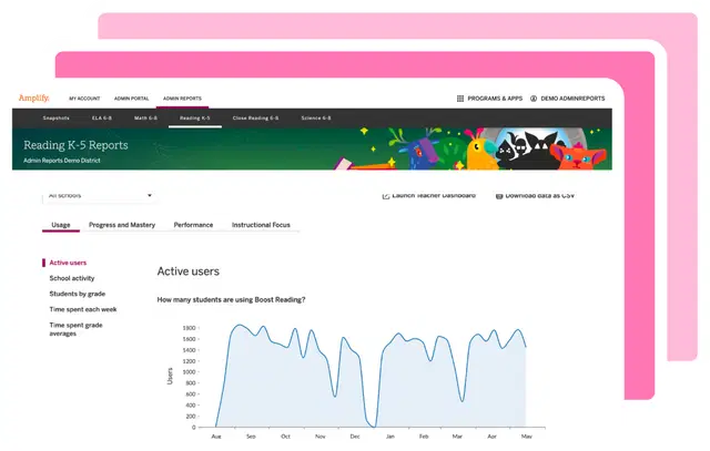 Educational slide on foundational literacy assessment focusing on different sounds with a chart comparing sounds like dripping water, knocking, and typing.