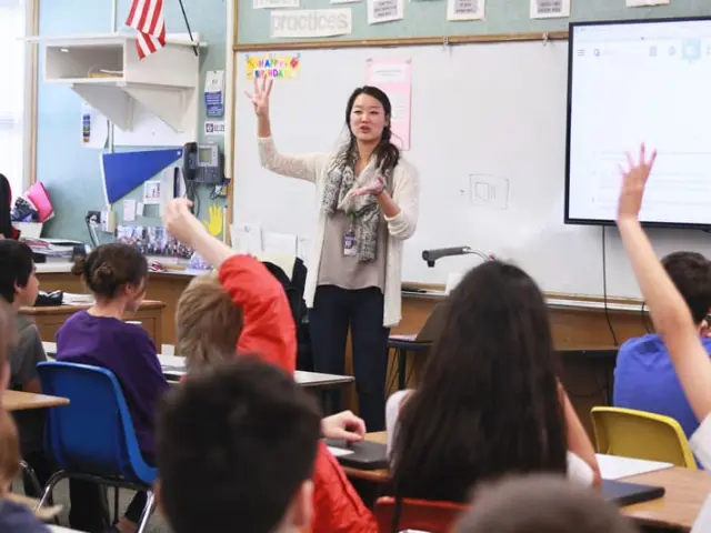 image of a professional development session with a professional learning specialist