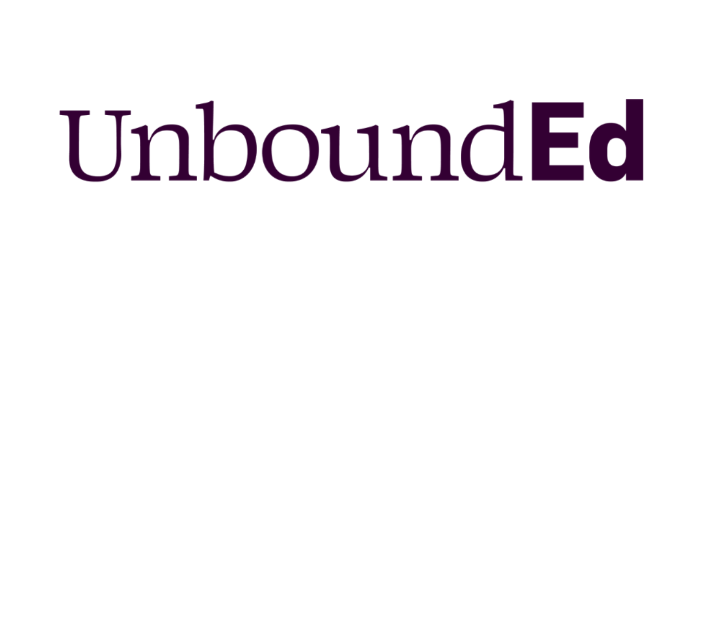 The logo features the word "UnboundEd" in a serif font on a white background, with "Ed" in bold for emphasis, reflecting a commitment to student success and an empowering learning experience.